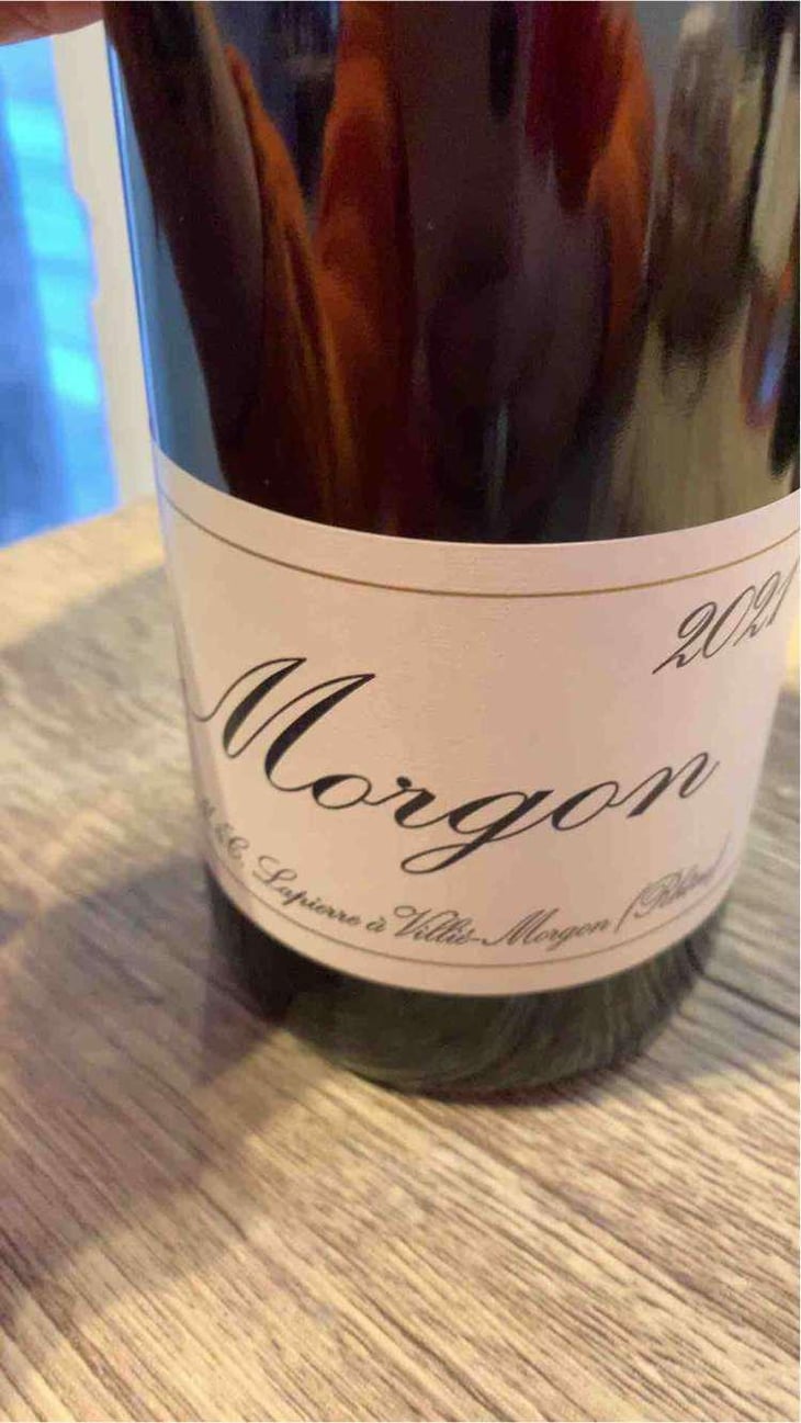 Morgon - Domaine Marcel Lapierre - Mathieu & Camille Lapierre 