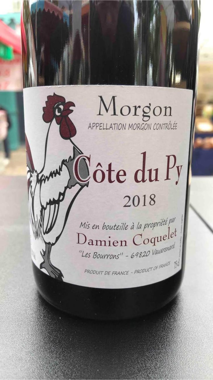 Morgon Côte du Py - Damien Coquelet - Damien Coquelet 