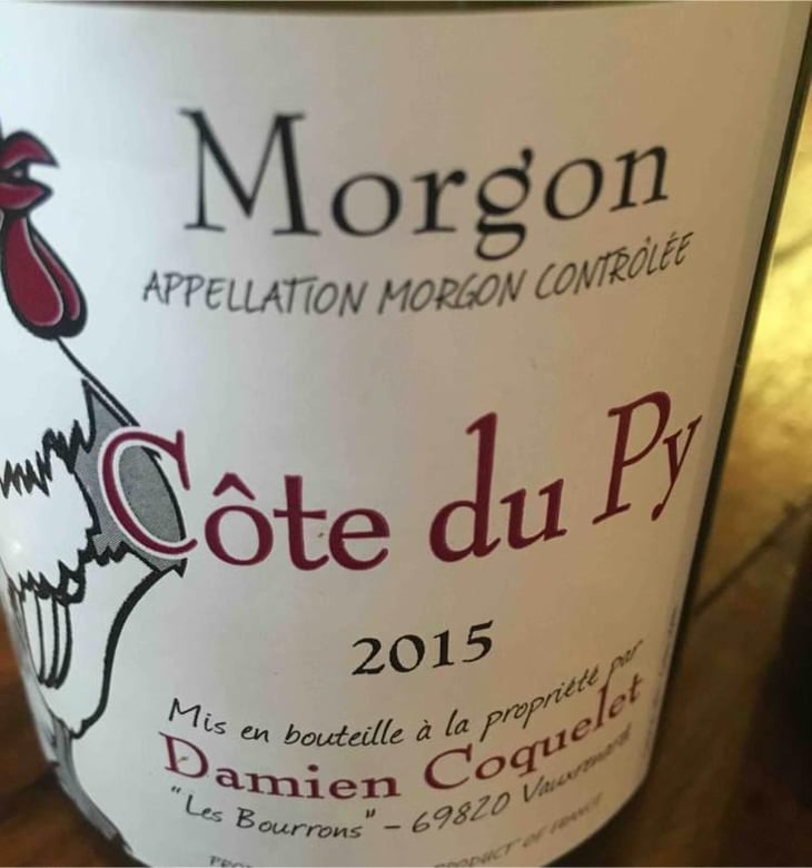 Morgon Côte du Py - Damien Coquelet - Damien Coquelet 