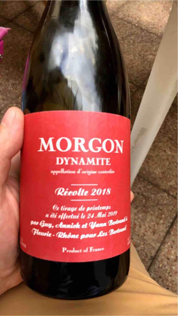 Morgon Dynamite - Les Bertrand - Guy, Annick & Yann Bertrand 