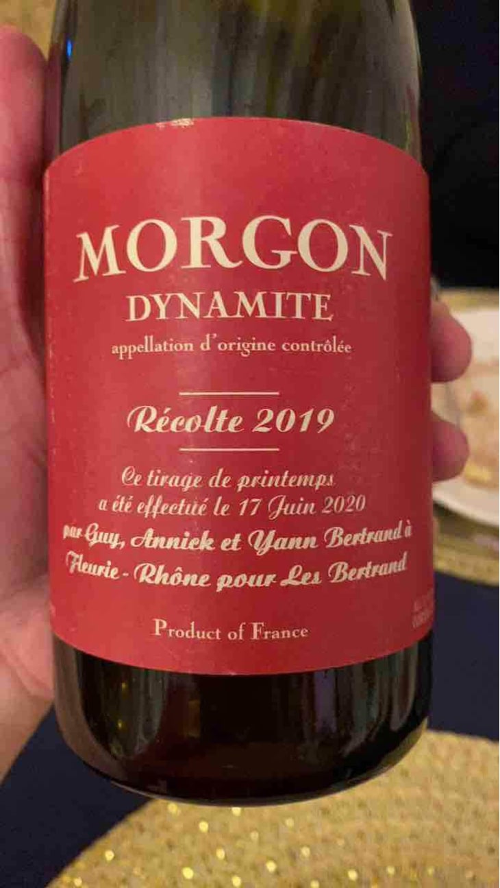 Morgon Dynamite - Les Bertrand - Guy, Annick & Yann Bertrand 