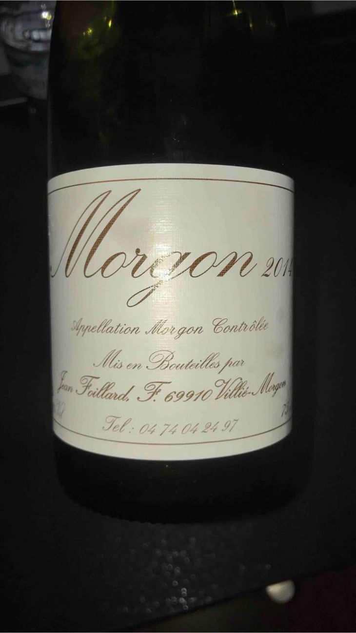 Morgon - Jean Foillard - Jean Foillard 