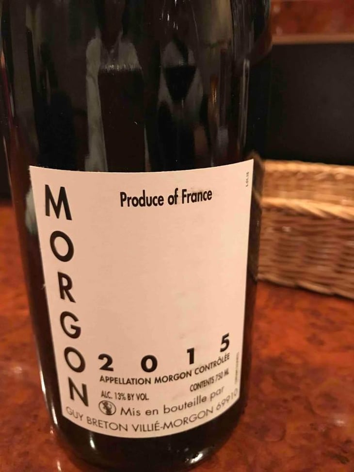 Morgon - Domaine Guy Breton - P'tit Max - Guy Breton 