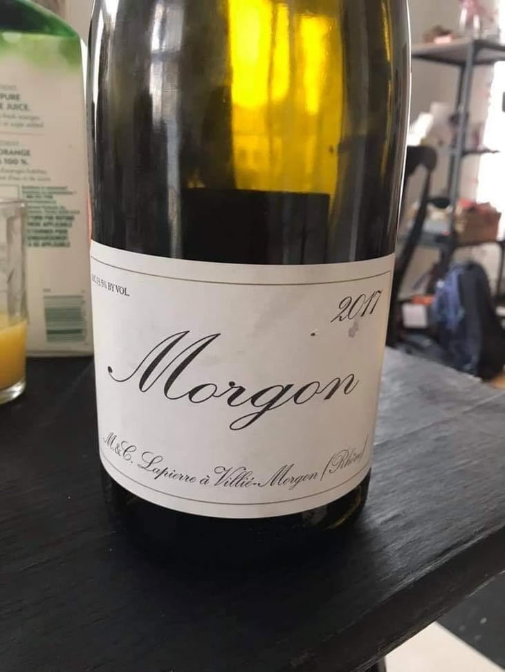 Morgon - Domaine Marcel Lapierre - Mathieu & Camille Lapierre 