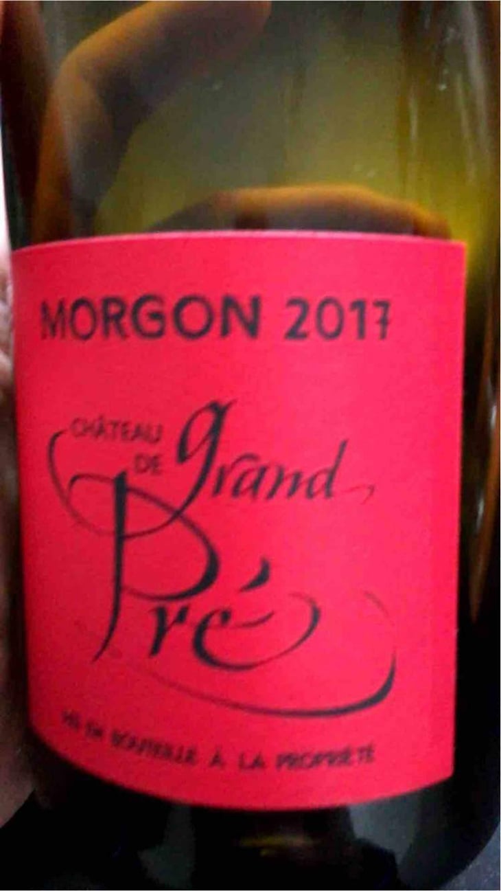 Morgon - Château de Grand Pré - Claude, Romain & Christine Zordan 