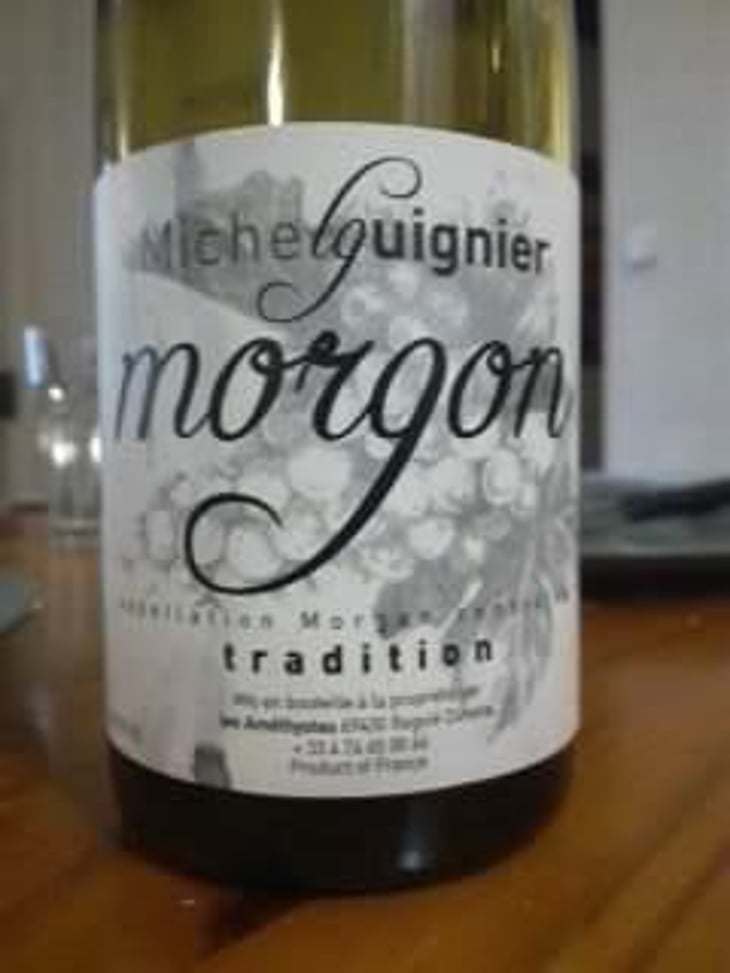 Morgon - Domaine Les Améthystes - Michel Guignier (homonym) 