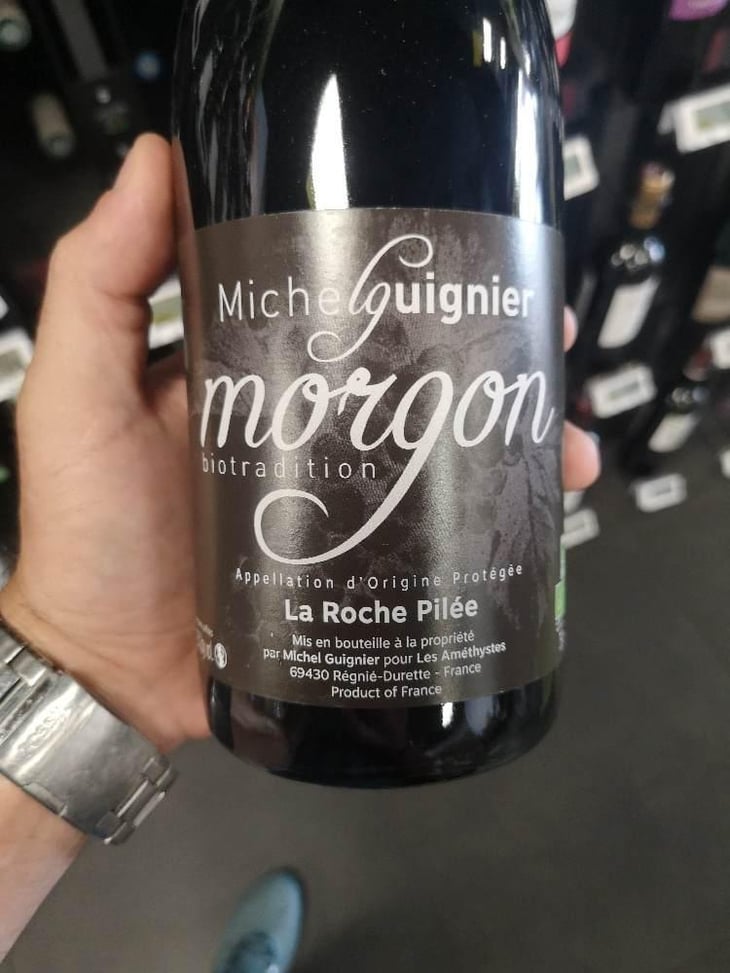 Morgon - Domaine Les Améthystes - Michel Guignier (homonym) 