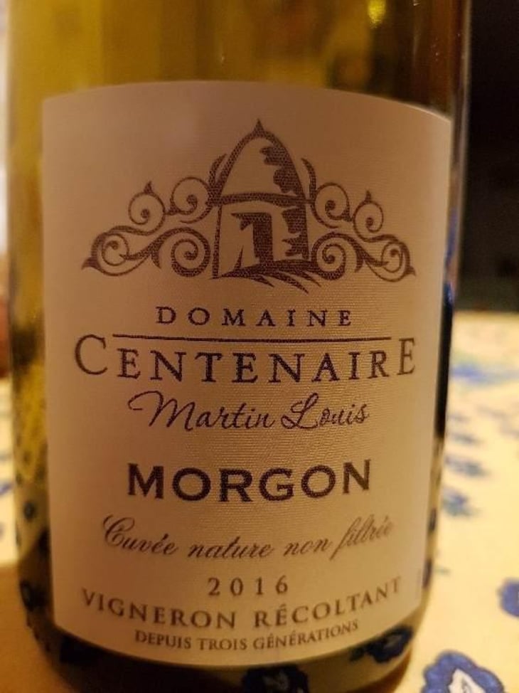 Morgon - Domaine Centenaire - Martin Louis 