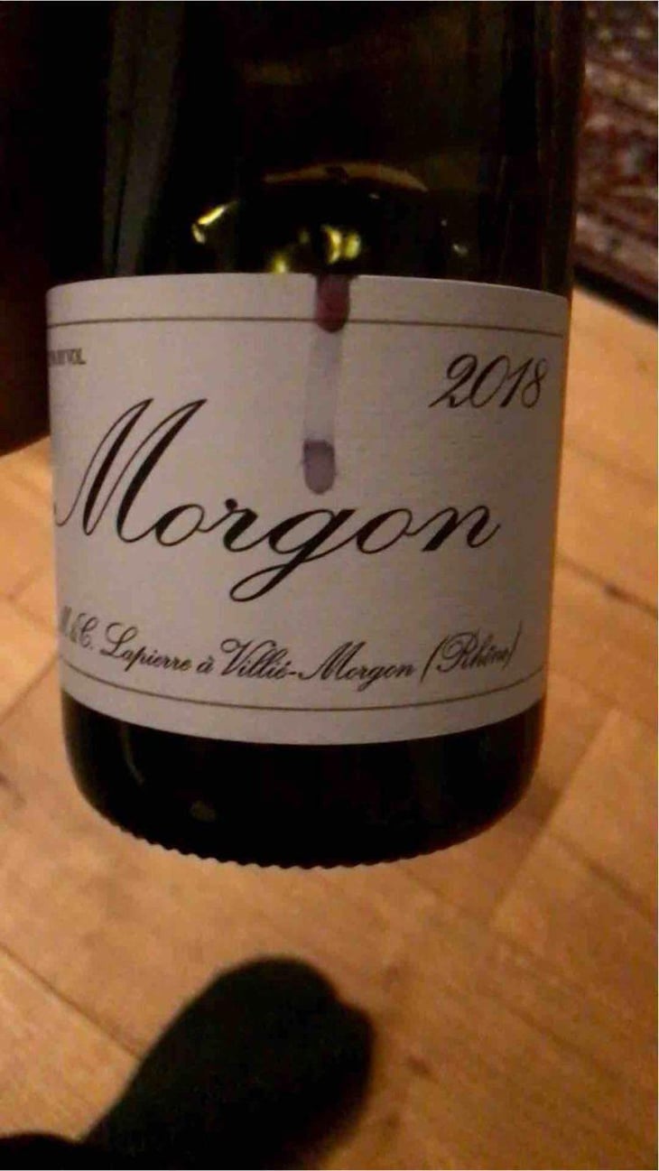 Morgon "Camille" - Domaine Marcel Lapierre - Mathieu & Camille Lapierre 