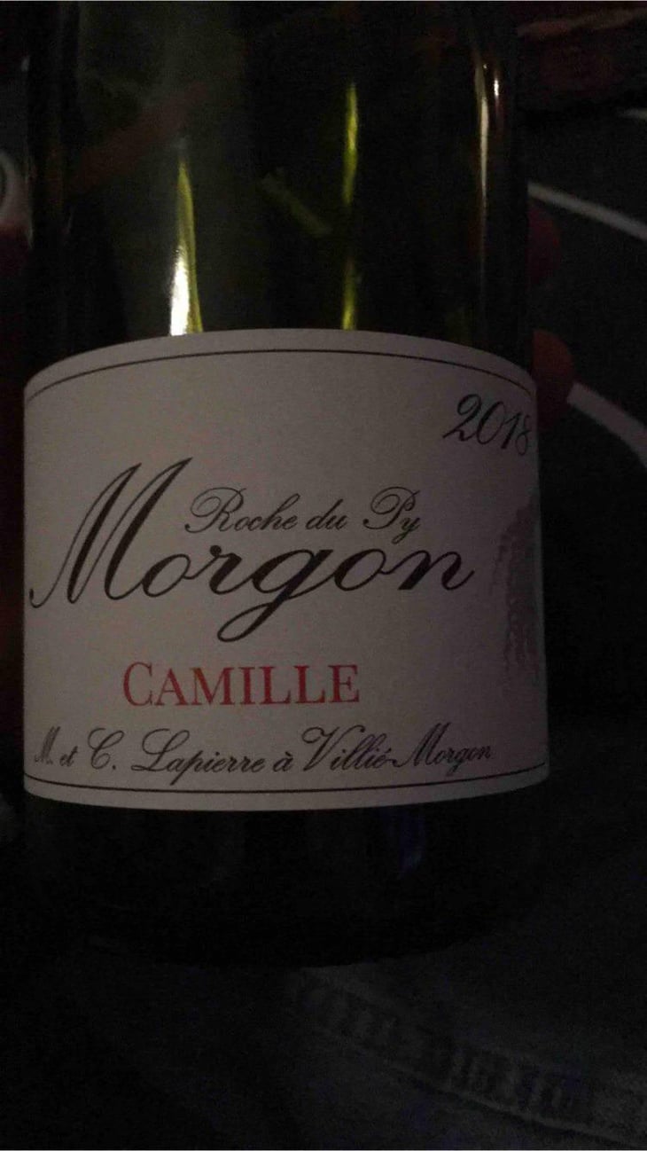Morgon "Camille" - Domaine Marcel Lapierre - Mathieu & Camille Lapierre 