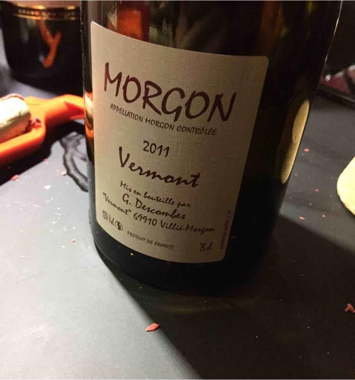 Morgon Vermont - Georges Descombes - Georges Descombes 