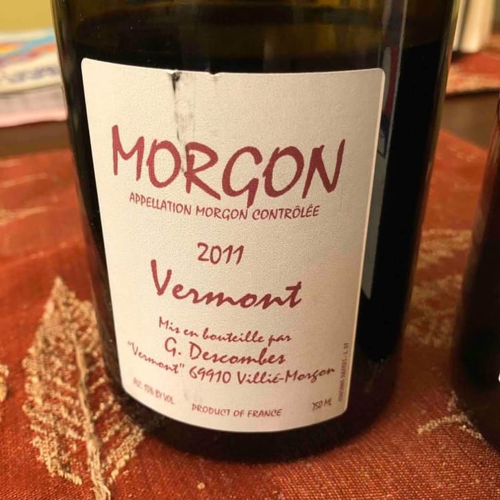 Morgon Vermont - Georges Descombes - Georges Descombes 