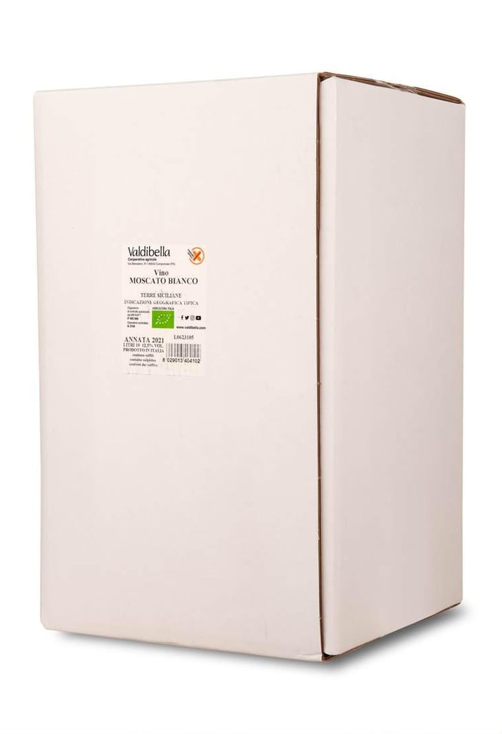 Moscato BIB 10L - Valdibella - Antonino Vilardi 