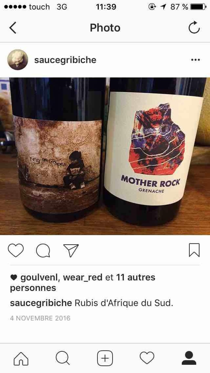Mother Rock Grenache - JH Meyer Signature Wines - johan-meyer 