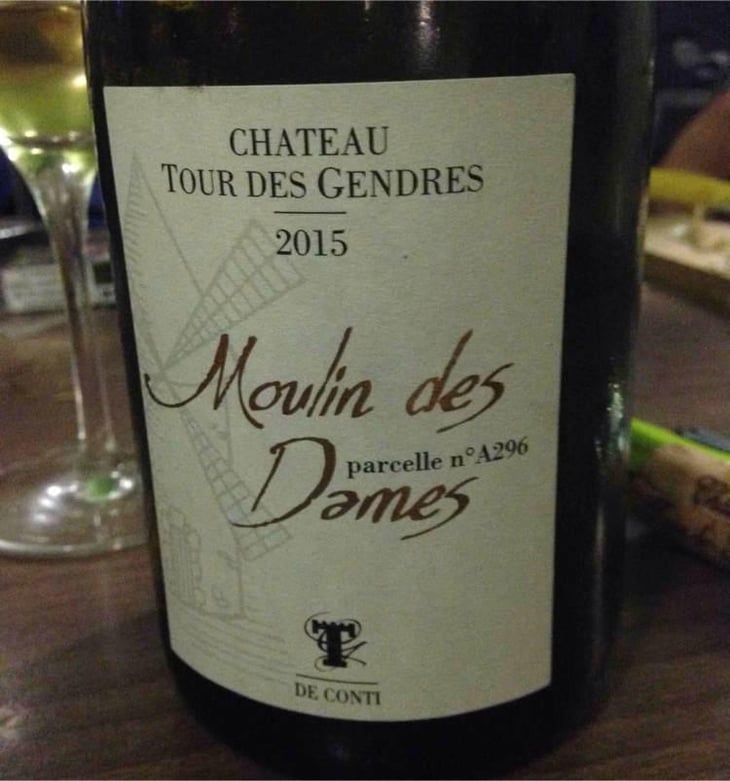 Moulin des Dames (new label) - Château Tour des Gendres - Guillaume de Conti 