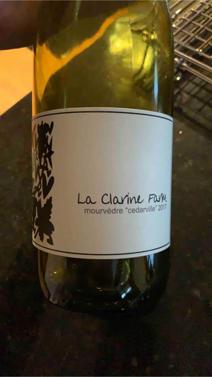 Mourvèdre "Cedarville" - La Clarine Farm - Hank Beckmeyer 