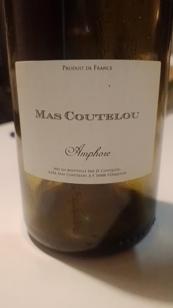 Amphore - Mas Coutelou - Jean-François Coutelou 