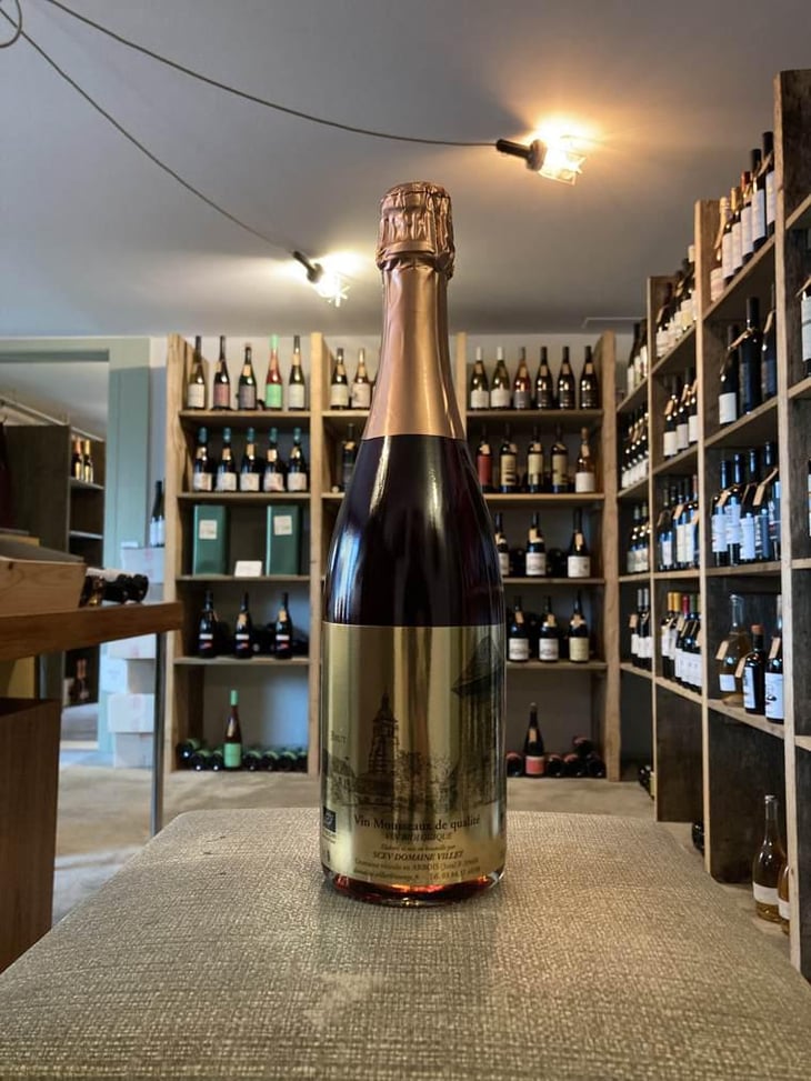 Mousseux Rouge - Domaine Villet - Gérard & Christine Villet 