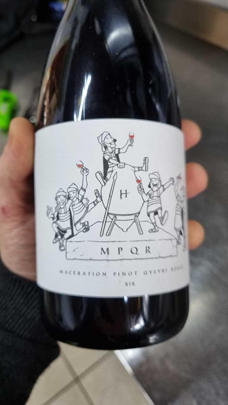 MPQR - Macération Pinot Qvevri Rouge - Champagne Romain Henin - Romain Henin 