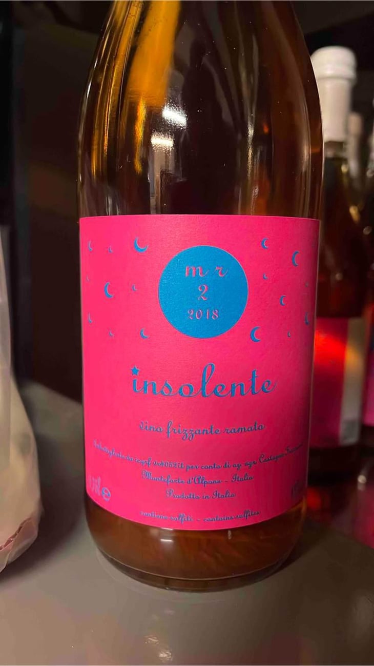 Vino Frizzante Ramato - Insolente Vini - Luca Elettri 