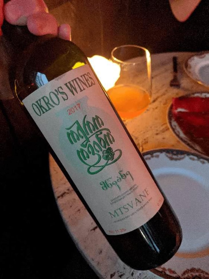 Mtsvane - Okro's Wines - John Okruashvili 