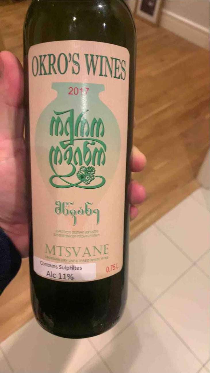 Mtsvane - Okro's Wines - John Okruashvili 