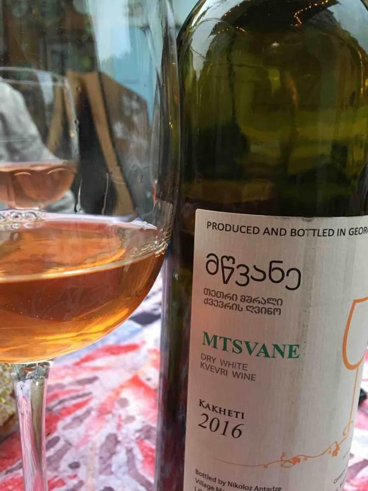 Mtsvane Amber - Antadze wines ანთაძეების მარანი - Nikoloz Antadze 