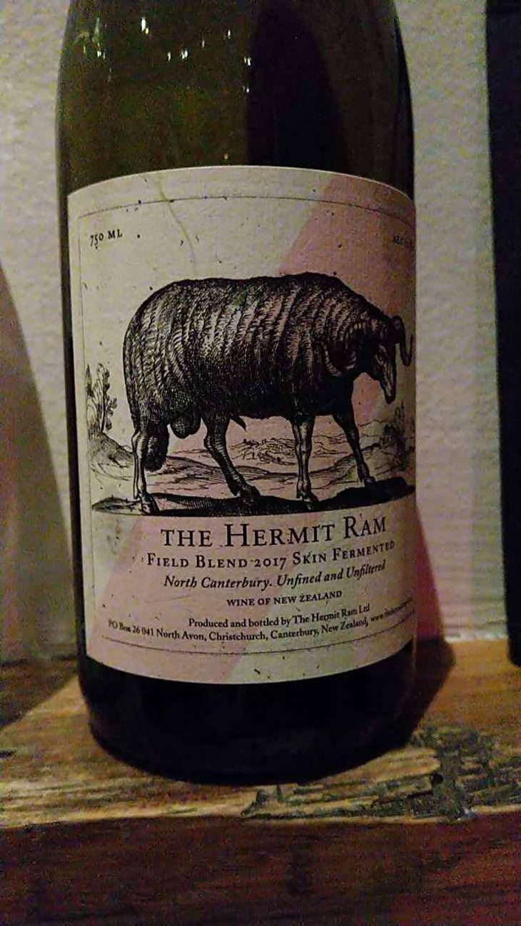 Müller Thurgau 2017 Skin Fermented - The Hermit Ram - Theo Coles 