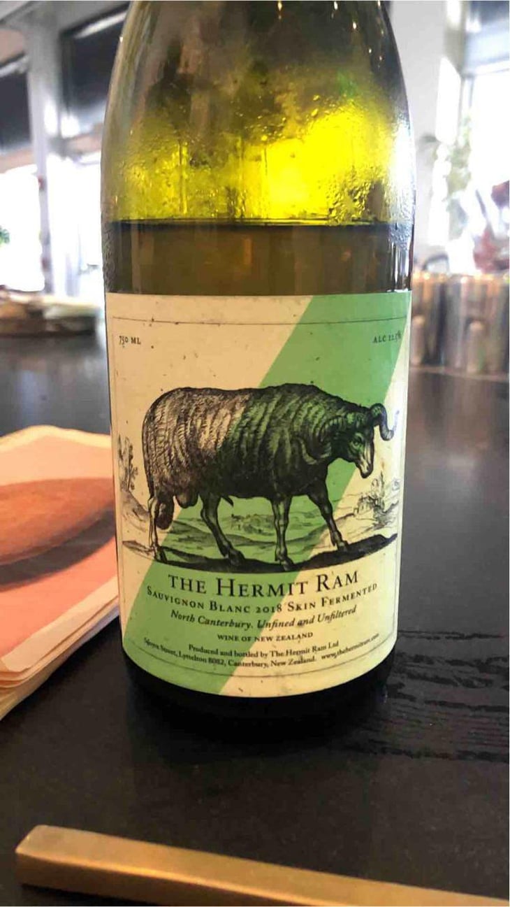 Müller Thurgau 2017 Skin Fermented - The Hermit Ram - Theo Coles 