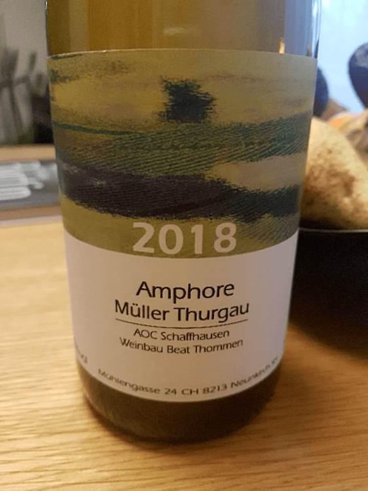 Muller-Thurgau Amphore - Weinbau Beat Thommen - Beat Thommen 