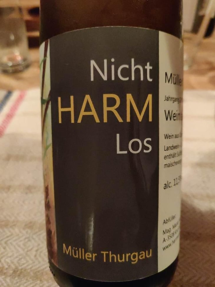 Müller Thurgau Nicht Harmlos - Krems, Krustetten - Andreas & Maria Harm 