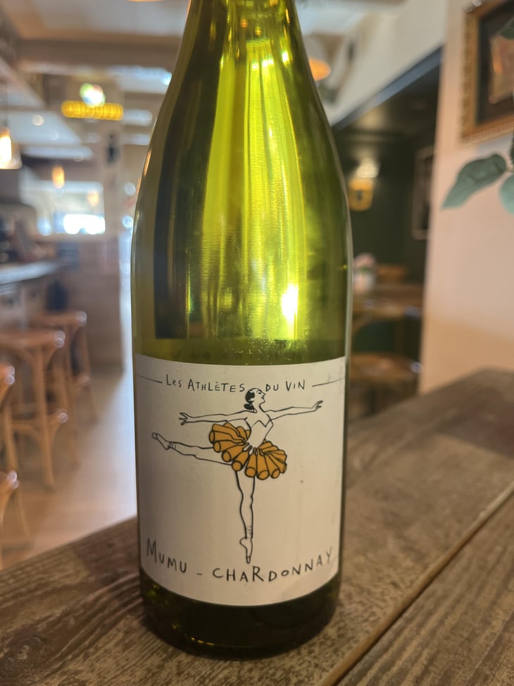 Mumu Chardonnay2021 - Les Athlètes Du Vin - Gérard Vallée, Matthieu Vallée, Christophe Ferrandis -2021