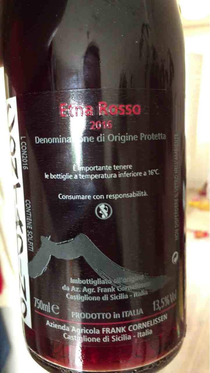 MunJebel Bianco "Classico" - Azienda Agricola Frank Cornelissen - Frank Cornelissen 