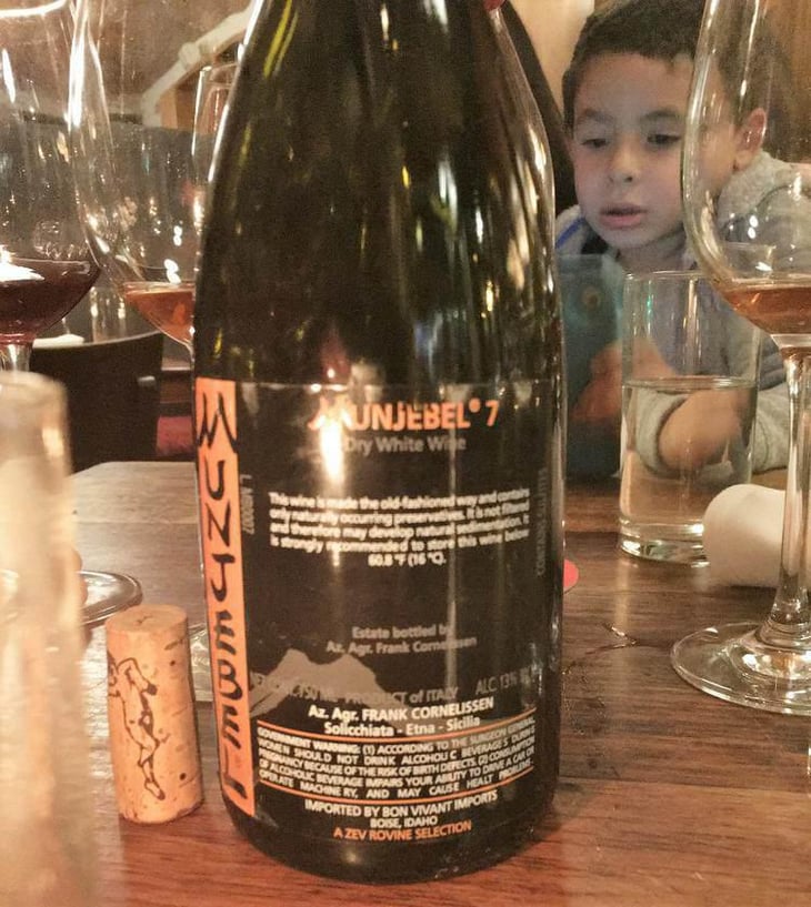 MunJebel Bianco "Classico" - Azienda Agricola Frank Cornelissen - Frank Cornelissen 