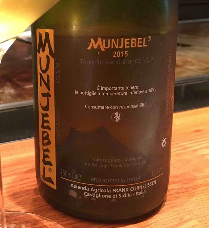 MunJebel Bianco "Classico" - Azienda Agricola Frank Cornelissen - Frank Cornelissen 