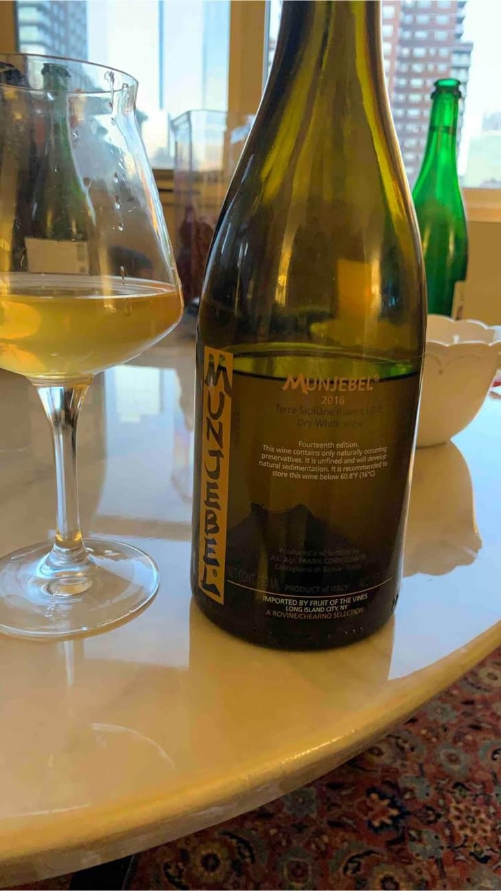 MunJebel Bianco "Classico" - Azienda Agricola Frank Cornelissen - Frank Cornelissen 