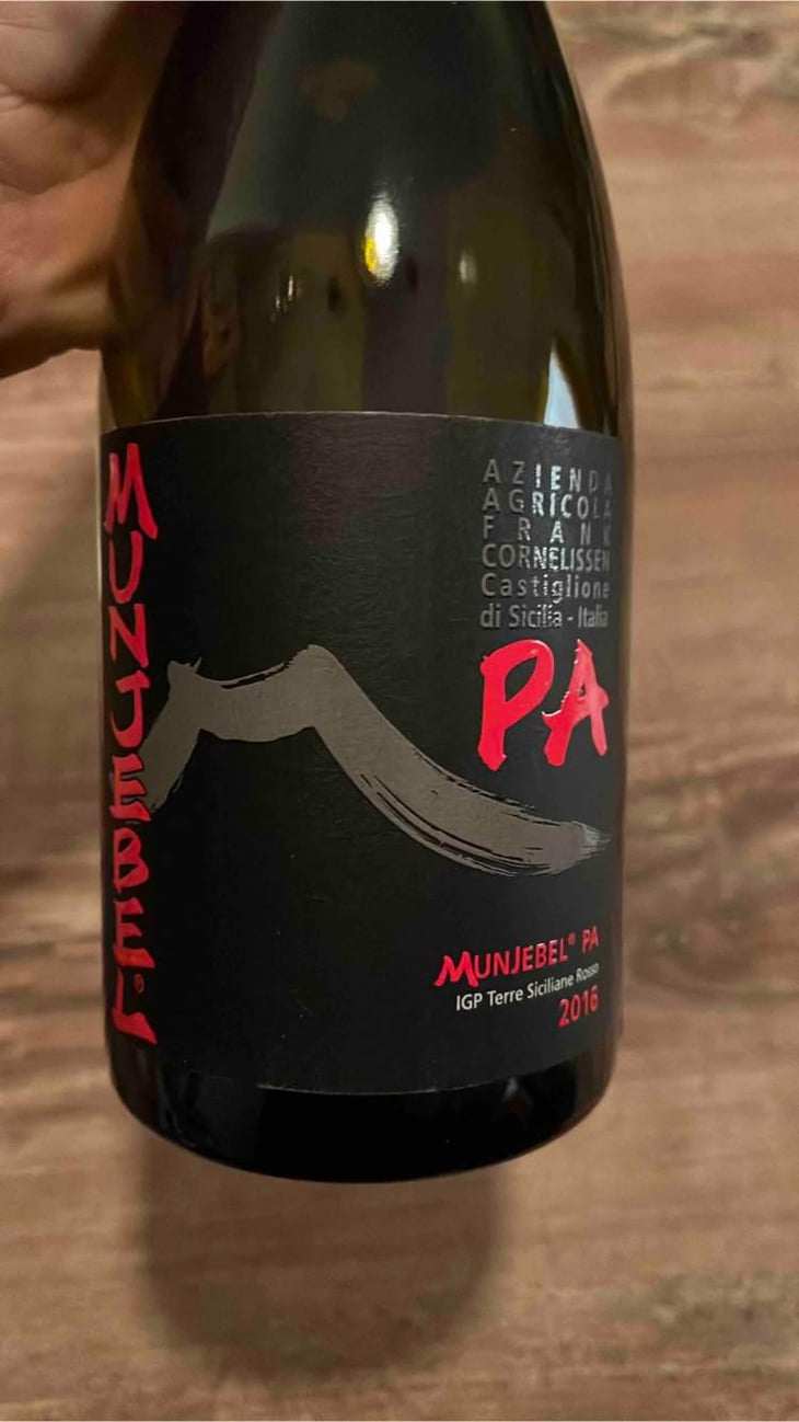 MunJebel Rosso PA (contrada Feudo di Mezzo – Porcaria) - Azienda Agricola Frank Cornelissen - Frank Cornelissen 