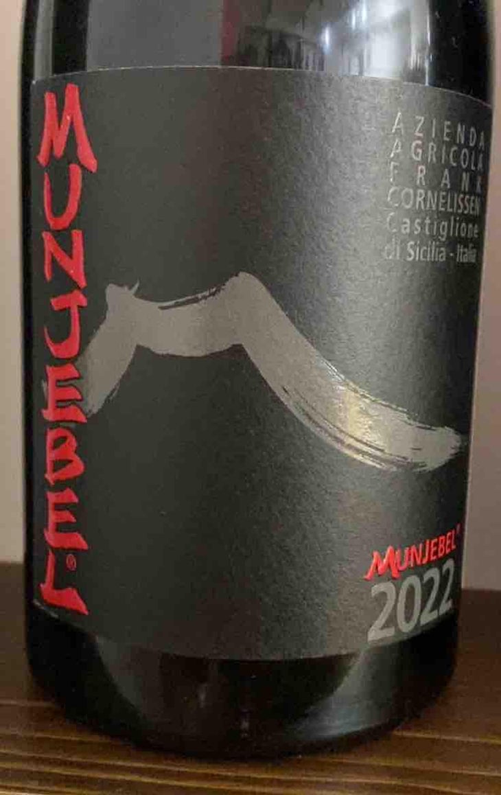 MunJebel Rosso - Azienda Agricola Frank Cornelissen - Frank Cornelissen 