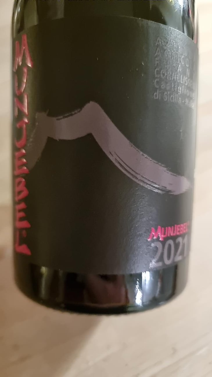 MunJebel Rosso - Azienda Agricola Frank Cornelissen - Frank Cornelissen 