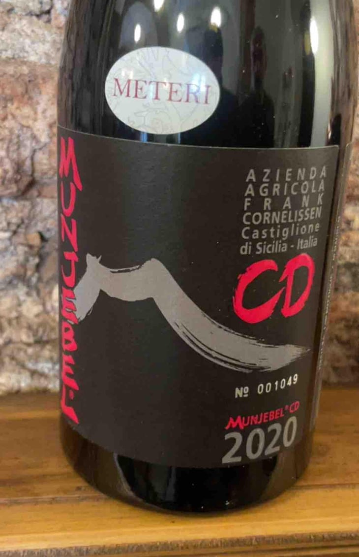MunJebel Rosso CD (contrada Calderara sottana) - Azienda Agricola Frank Cornelissen - Frank Cornelissen 
