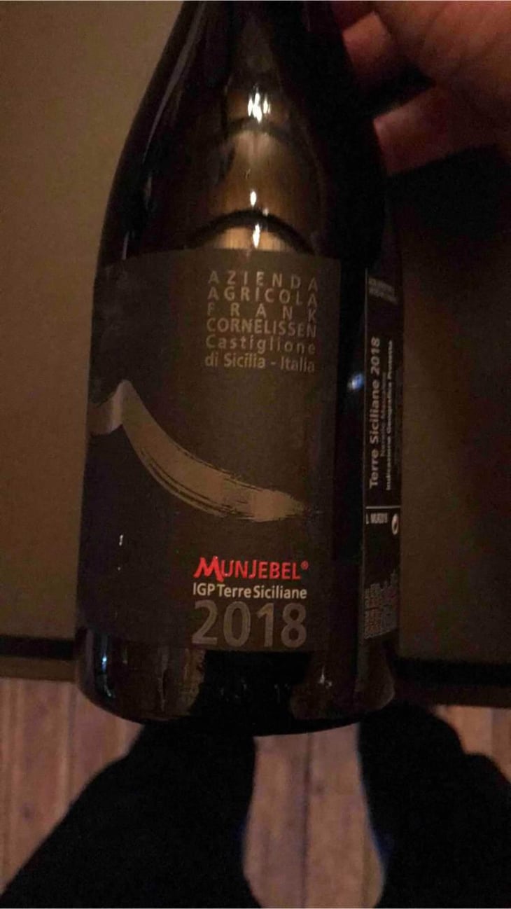 MunJebel Rosso - Azienda Agricola Frank Cornelissen - Frank Cornelissen 