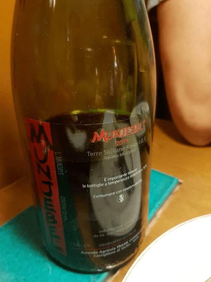 MunJebel Rosso - Azienda Agricola Frank Cornelissen - Frank Cornelissen 