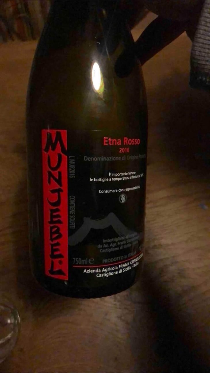 MunJebel Rosso - Azienda Agricola Frank Cornelissen - Frank Cornelissen 