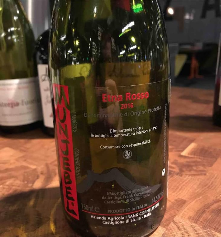 MunJebel Rosso - Azienda Agricola Frank Cornelissen - Frank Cornelissen 