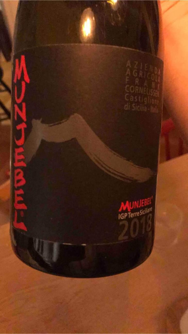 MunJebel Rosso - Azienda Agricola Frank Cornelissen - Frank Cornelissen 