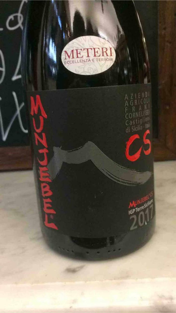 MunJebel Rosso CS (contrada Zottorinoto – Chiusa Spagnolo) - Azienda Agricola Frank Cornelissen - Frank Cornelissen 