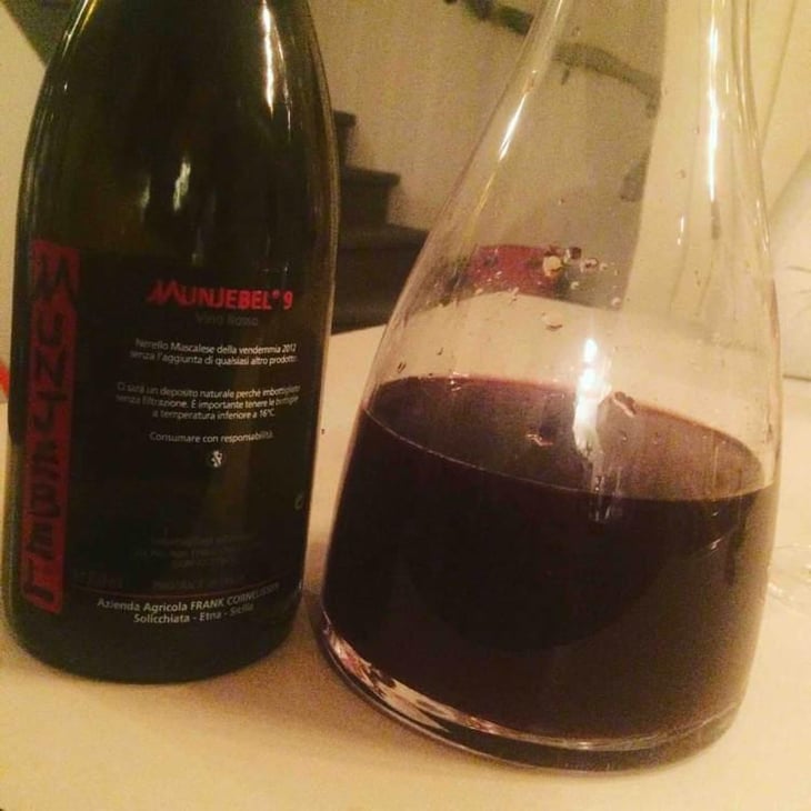 MunJebel Rosso CS (contrada Zottorinoto – Chiusa Spagnolo) - Azienda Agricola Frank Cornelissen - Frank Cornelissen 
