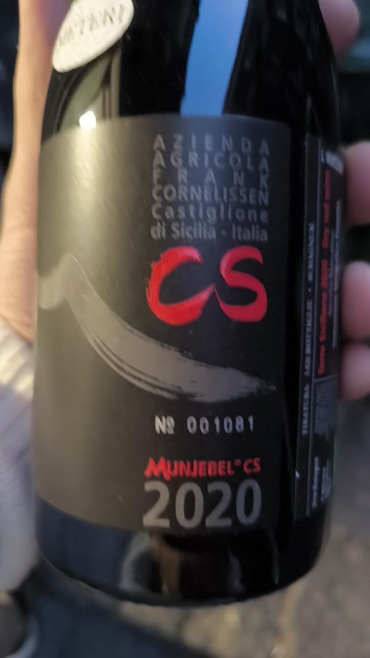 MunJebel Rosso FM (contrada Feudo di Mezzo – sottana) - Azienda Agricola Frank Cornelissen - Frank Cornelissen 