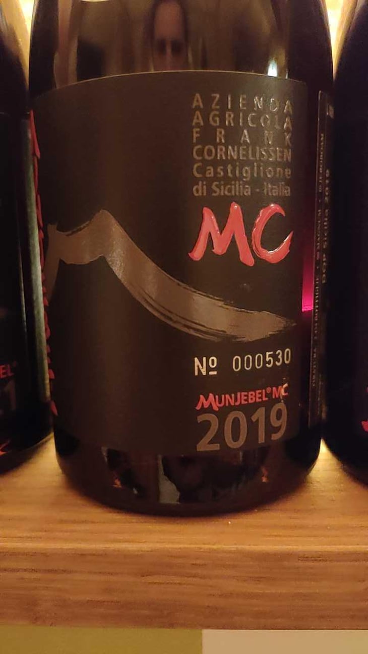 MunJebel Rosso MC (Monte Colla) - Azienda Agricola Frank Cornelissen - Frank Cornelissen 