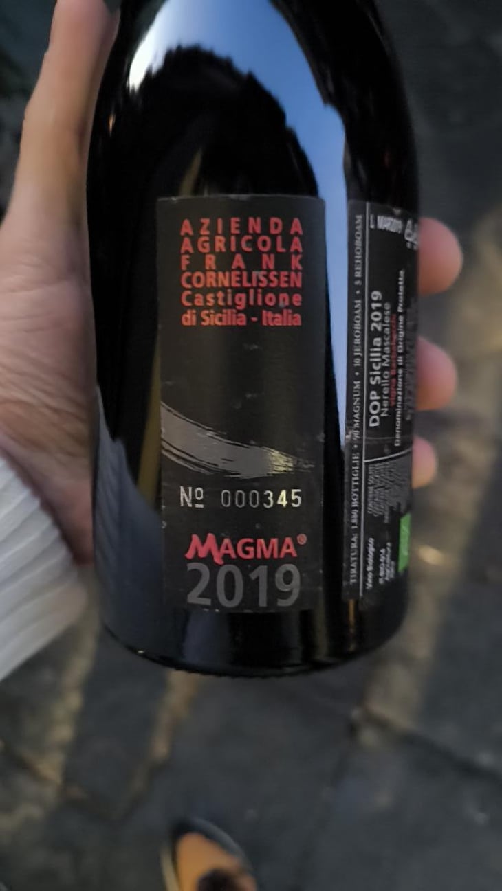 MunJebel Rosso P (cuvée Perpetuum) - Azienda Agricola Frank Cornelissen - Frank Cornelissen 